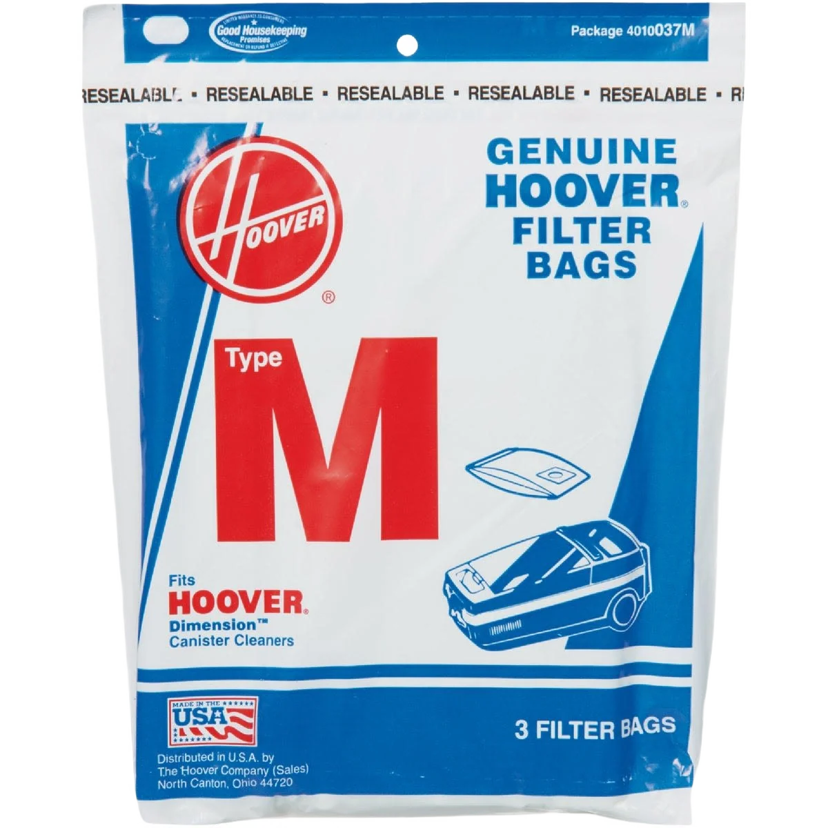 Sophisticated Hoover Type M Vacuum Bag 3-Pack Outstanding