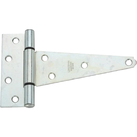 Trusted National Hardware 6 Zinc-Plated Steel Heavy-Duty Tee Hinge Optimized
