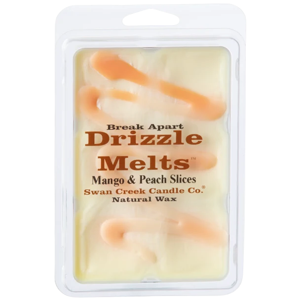 Pure Swan Creek Mango Peach Drizzle Melts 6-Pack Classic
