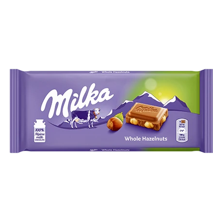 Carefully Designed Milka Chocolate Bar with Hazelnuts Quality