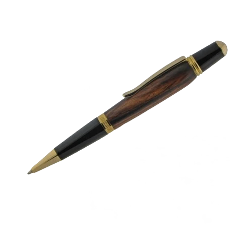 Optimized Berea Hardwoods Sierra Gold Ballpoint Pen Kit Genuine