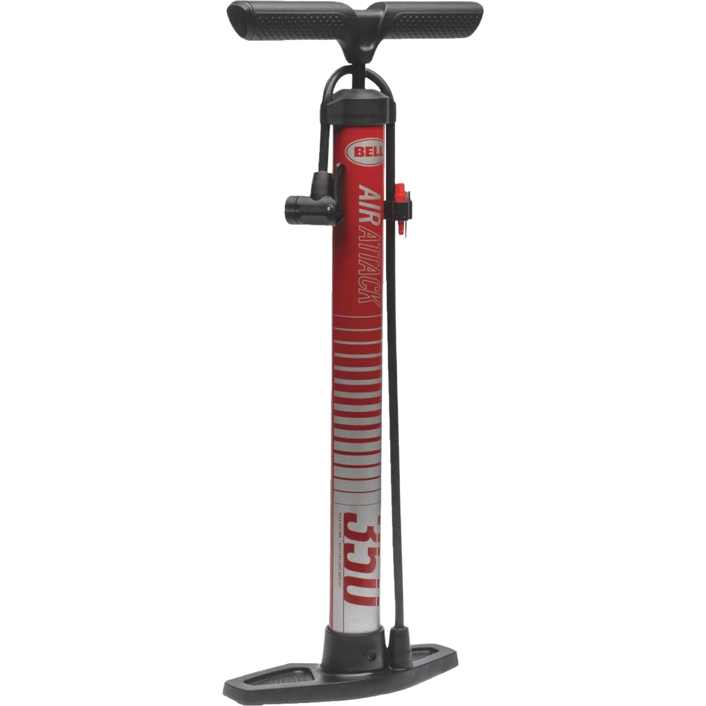 Professional Bell Air Attack Schrader Valve 100 PSI Bicycle Floor Pump Dependable