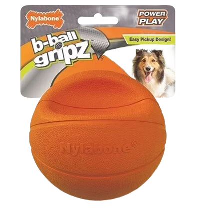 Professional Nylabone Power Play Basketball Gripz Sophisticated