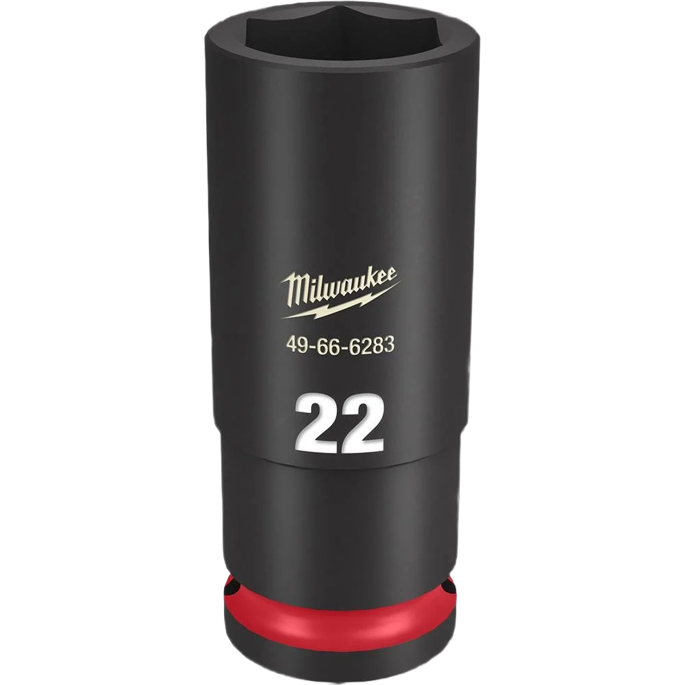 Classic Milwaukee SHOCKWAVE™ Impact Duty™ 1 2 Drive 22-mm Deep 6 Point Socket Specialty