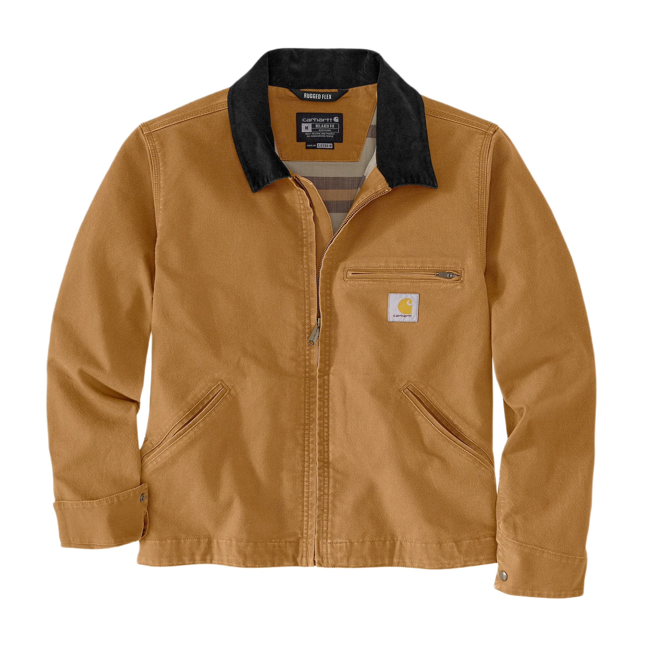 Soft Carhartt Men’s XL Brown Duck Detroit Jacket Clean