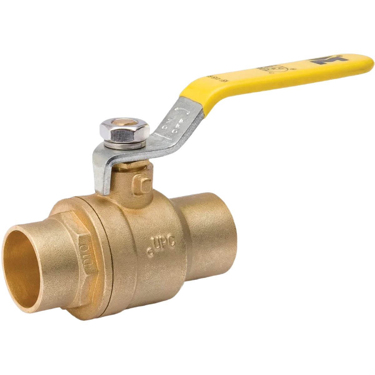 World-Class ProLine 1 In. S Brass Full Port Ball Valve Certified