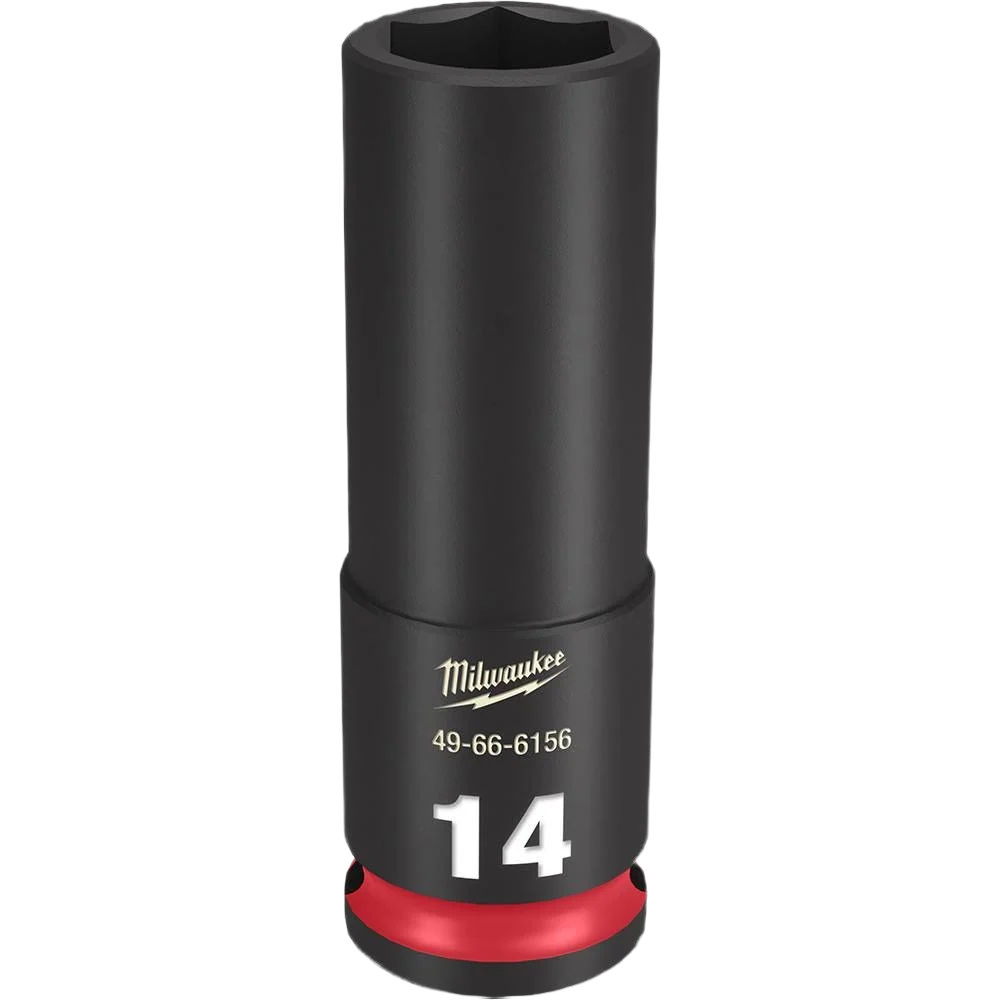 Innovative Milwaukee SHOCKWAVE™ Impact Duty™ 3 8 Drive 14-mm Deep 6 Point Socket Refined