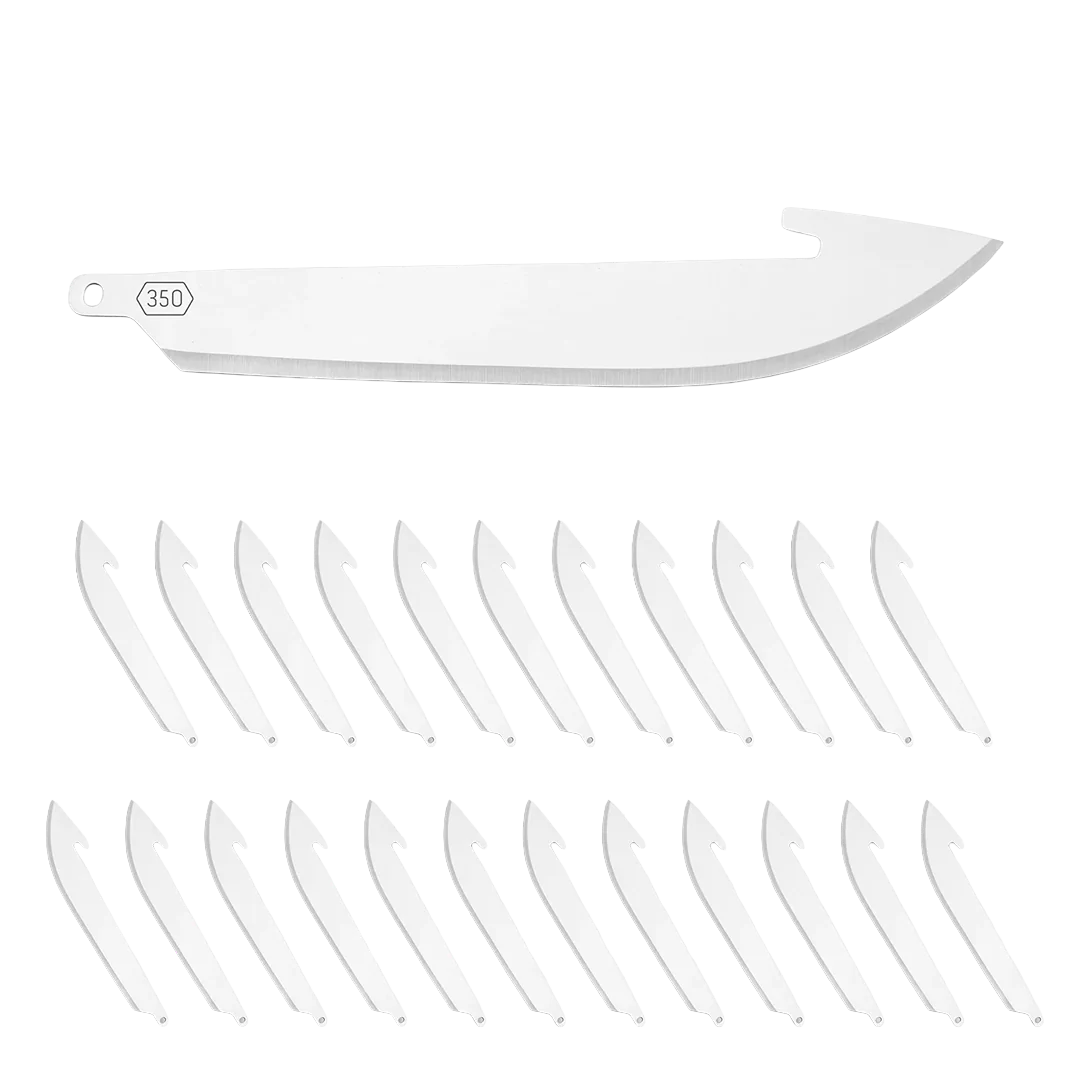 User-Friendly Outdoor Edge Drop-Point Stainless 3.5 In. Blades 24 pc Functional