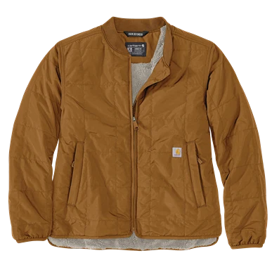 Comfortable Carhartt Women’s 3XL Brown Rain Defender reg Lightweight Insulated Jacket Refined
