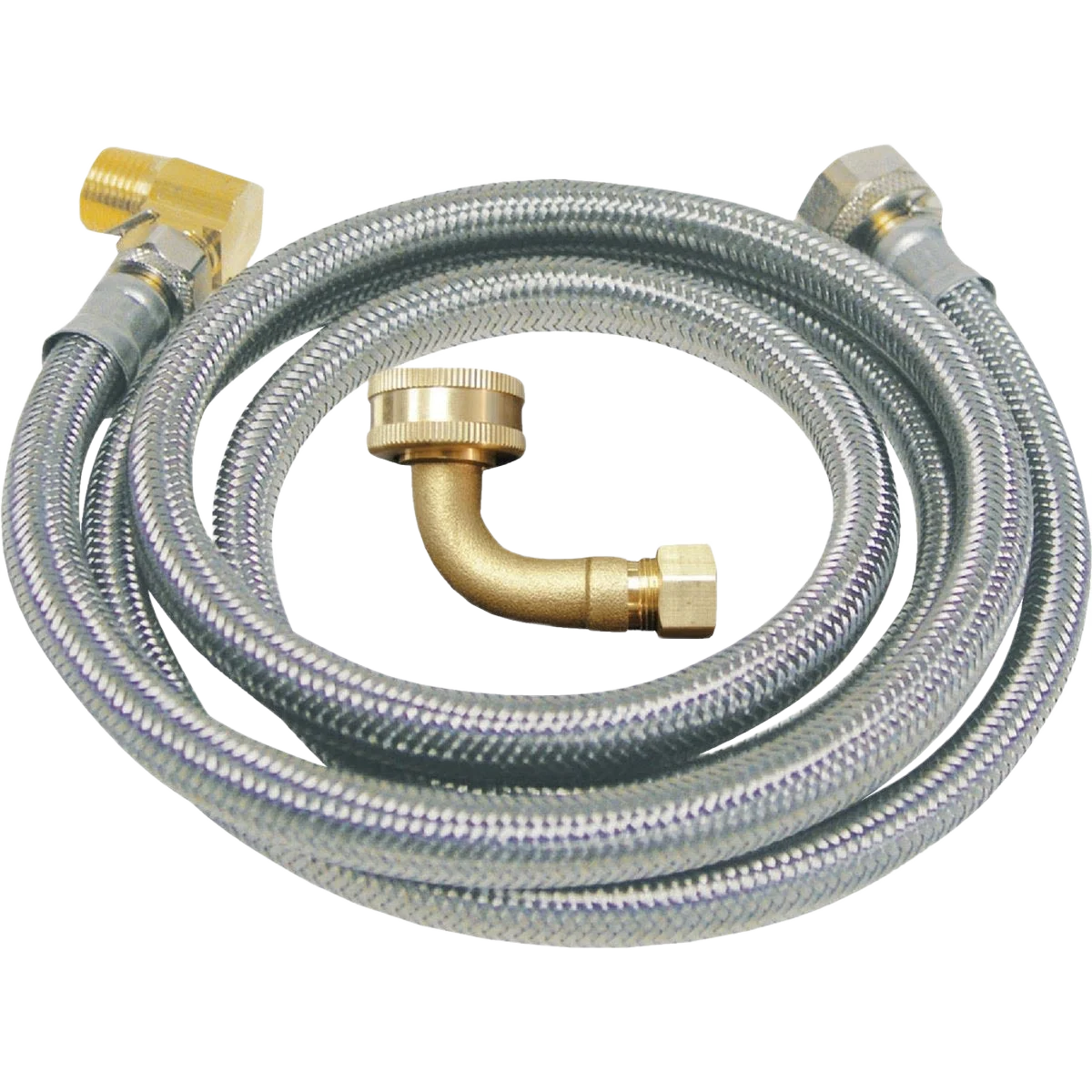 Professional B K Stainless Steel Dishwasher Connector 3 8 In. x 3 8 In. x 60 In. L Dependable
