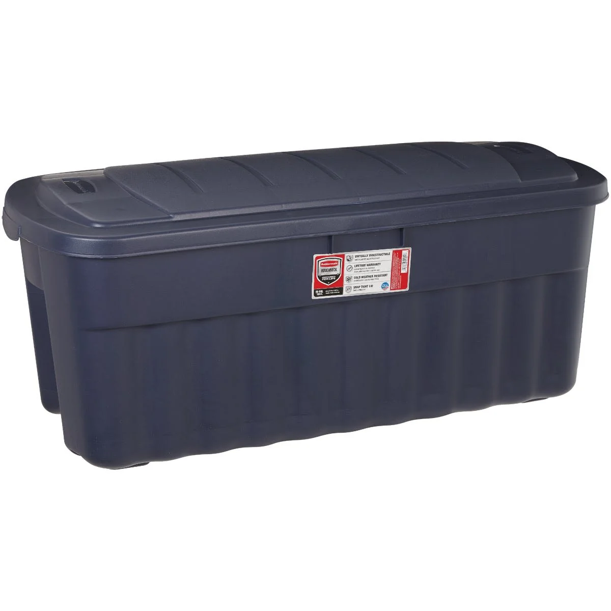Unique Rubbermaid Roughneck Jumbo Storage Tote 50 Gallon Recyclable
