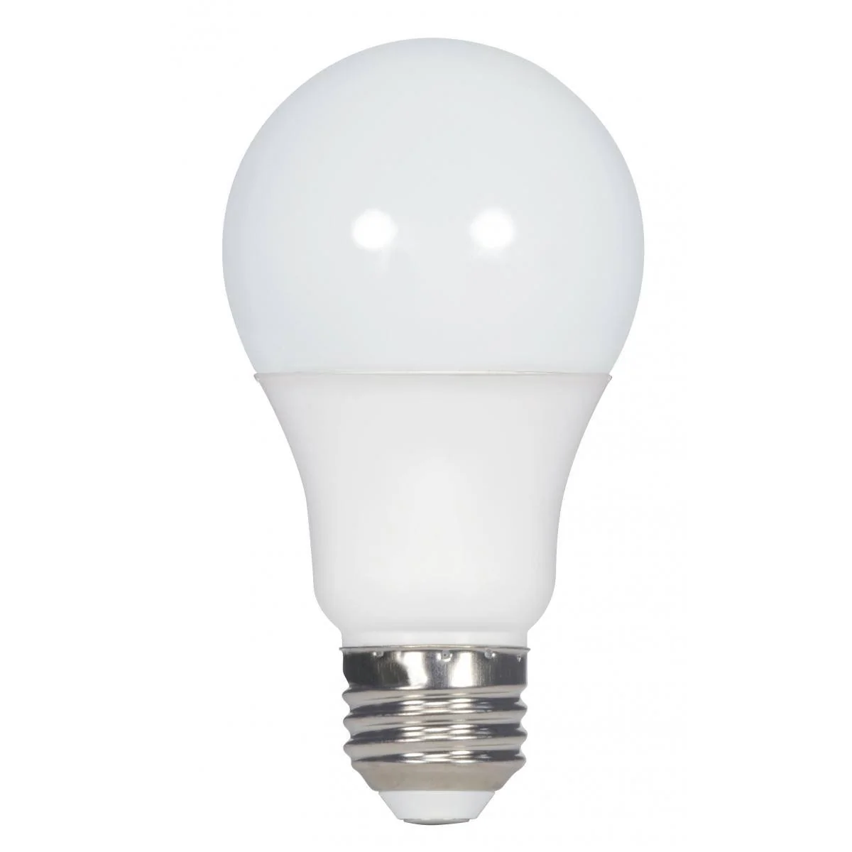 Consistent Satco 12.5 Watt A19 LED Frost White Medium Base Light Bulb 4-Pack Soft