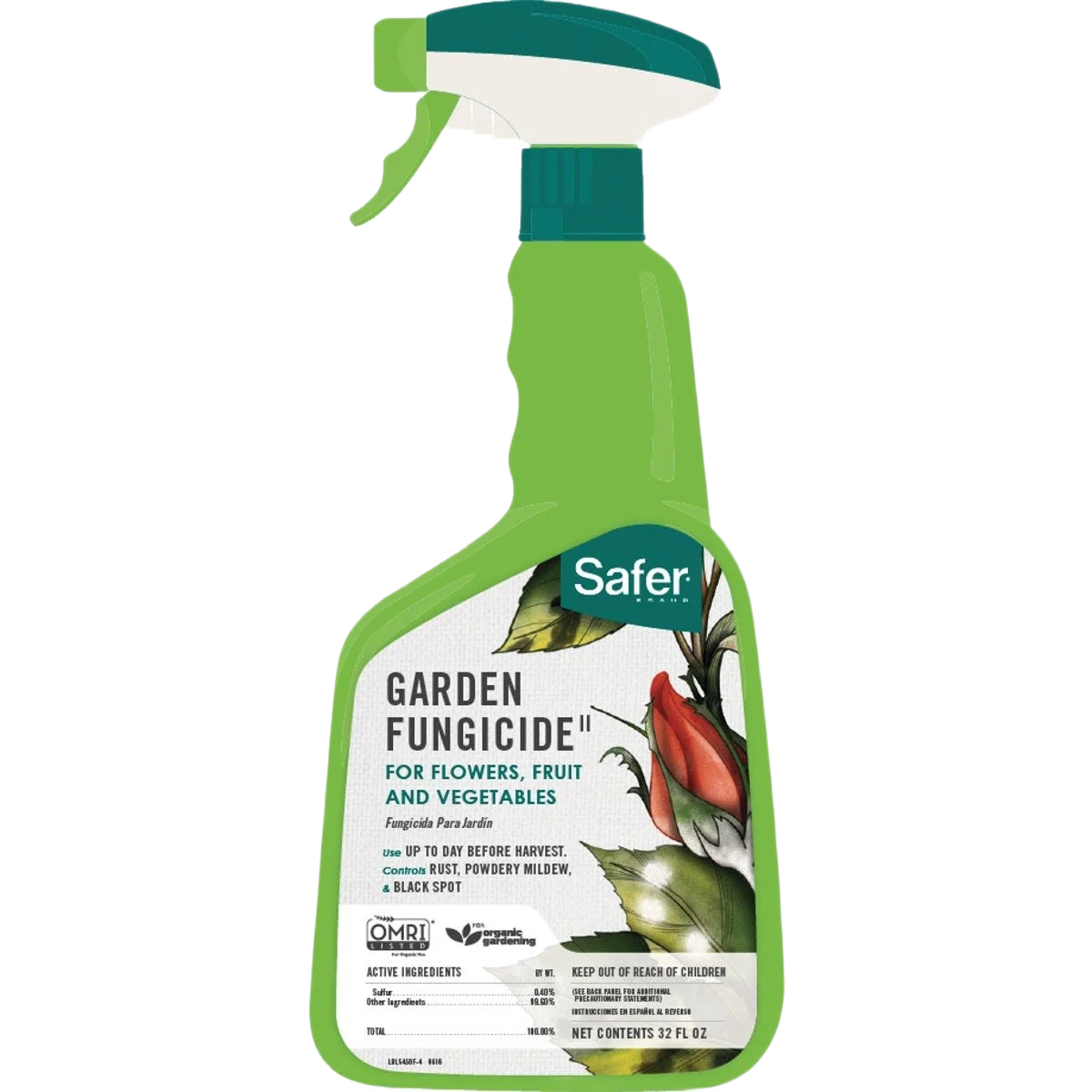 Safer Garden Fungicide Spray 32 oz. Authentic