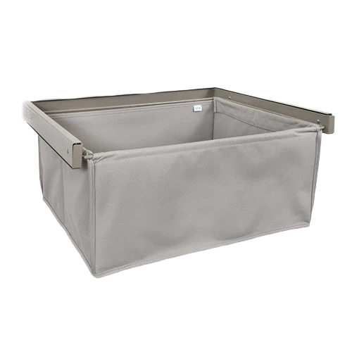 Refined domRail Nickel Reveal Canvas Basket Proven