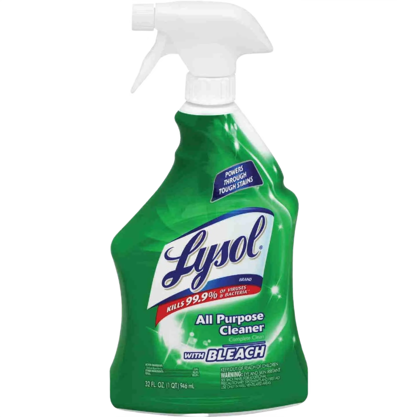 Consistent Lysol All-Purpose Cleaner Plus Bleach 32 oz. Detailed