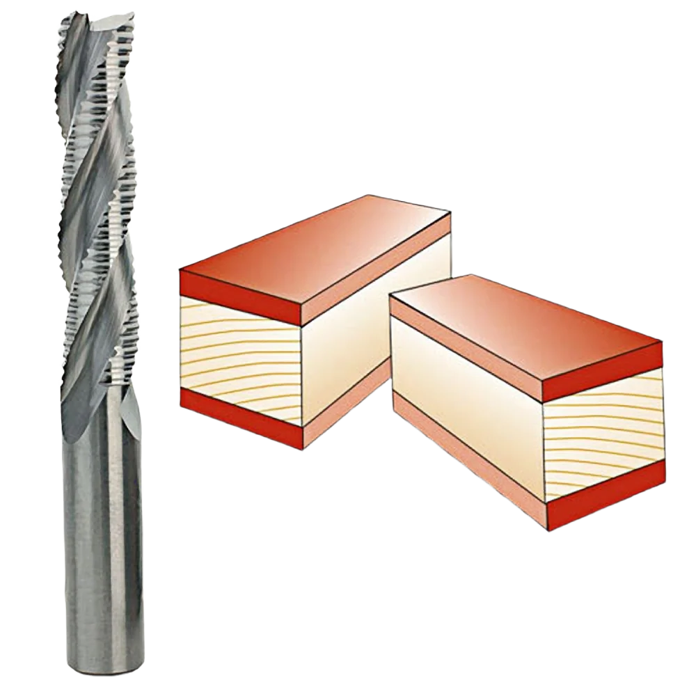 Optimized Whiteside Spiral Upcut Roughing Bit 1 2 in. SH x 1 2 in. CD x 2-3 16 in. CL Easy-to-Use