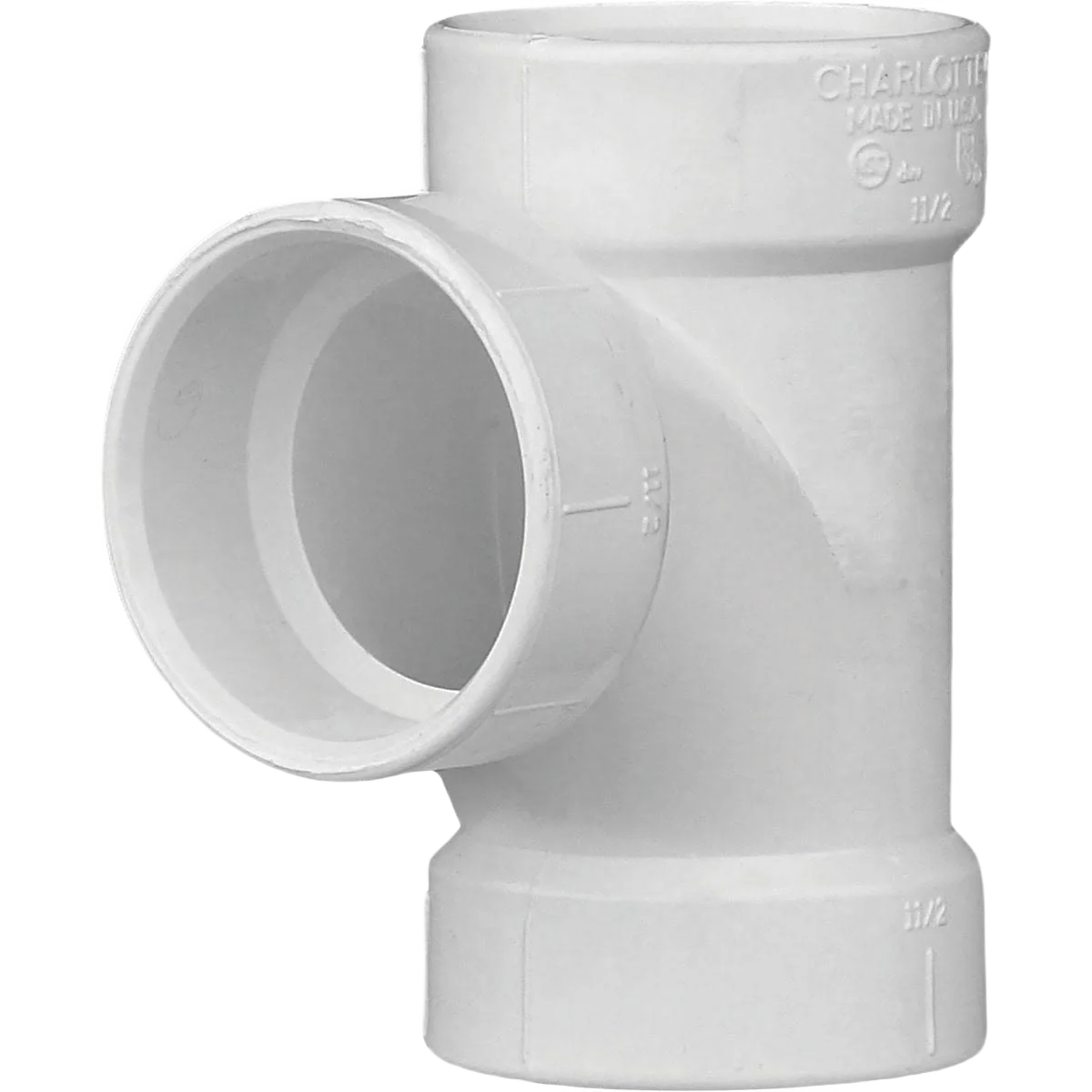 Safe Charlotte Pipe 1-1 2 In. Schedule 40 Sanitary Tee Efficient