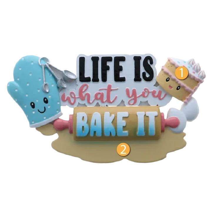 Refined PolarX Life is What You Bake It Ornament Advanced