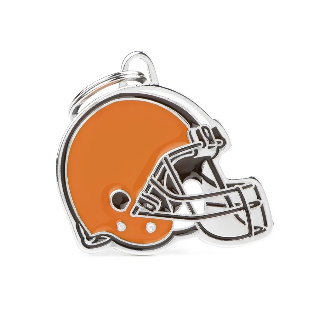 Practical MyFamily NFL Browns Pet Tag Secure