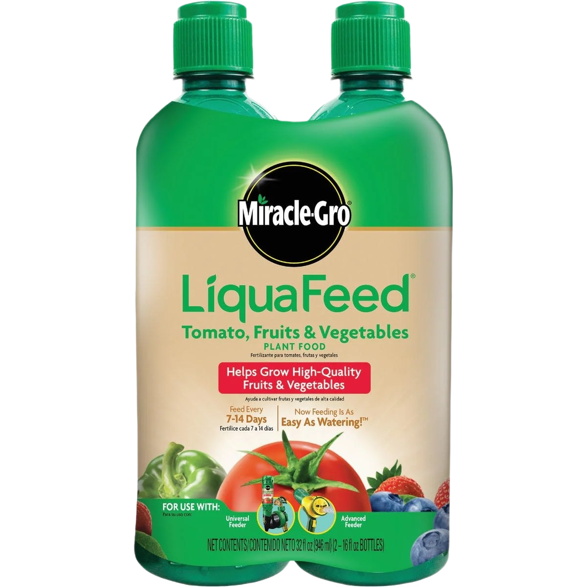 Healthy -Gro 16 Oz. LiquaFeed Tomato Fruits Vegetables Plant Food User-Friendly