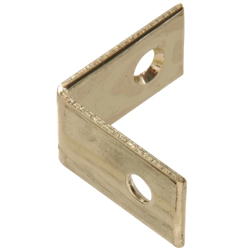 Responsible Hillman Bright Brass Solid Brass Corner Brace 1-1 2 in. Elite