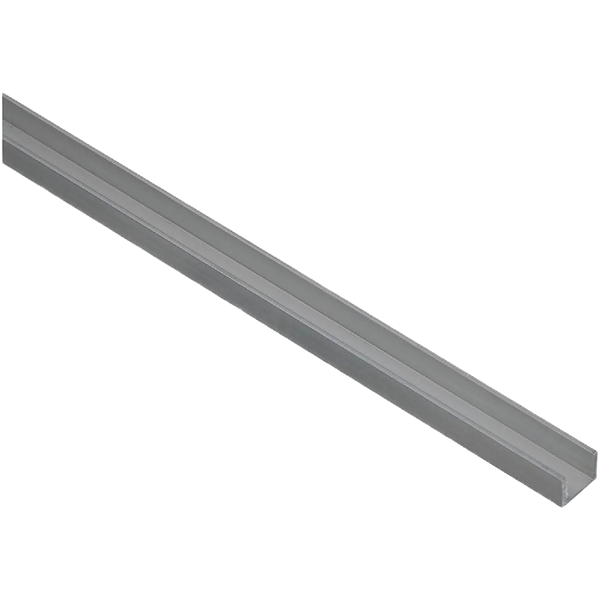 Effective SteelWorks Aluminum Mill 3 8 x 4′ 1 16 U-Channel Contemporary