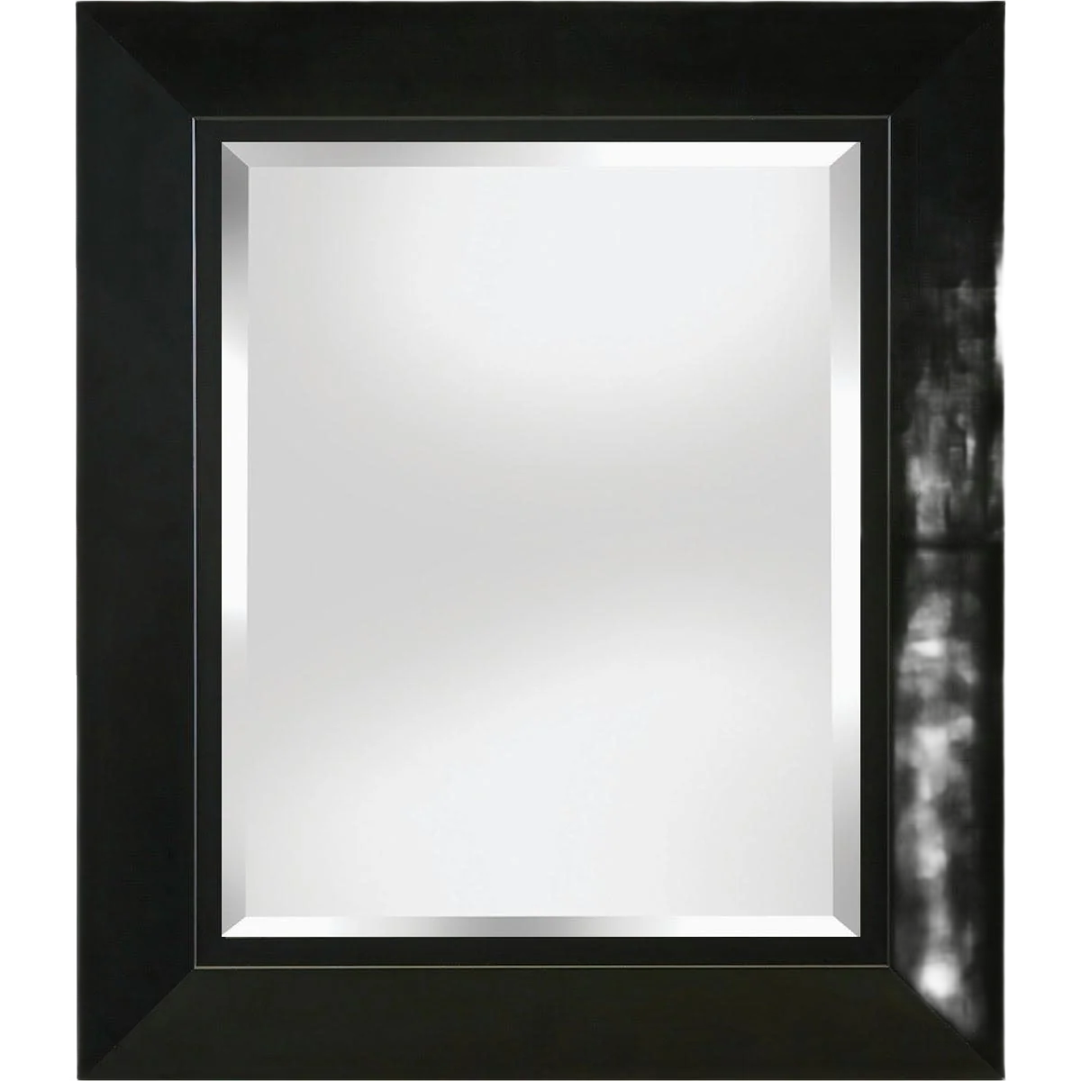 Certified Erias Home Designs Black Framed Wall Mirror 23.5 x 27.5 in. Practical