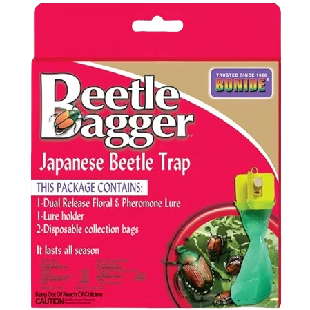 Lightweight Bonide Beetle Bagger Japanese Beetle Trap Kit Crafted