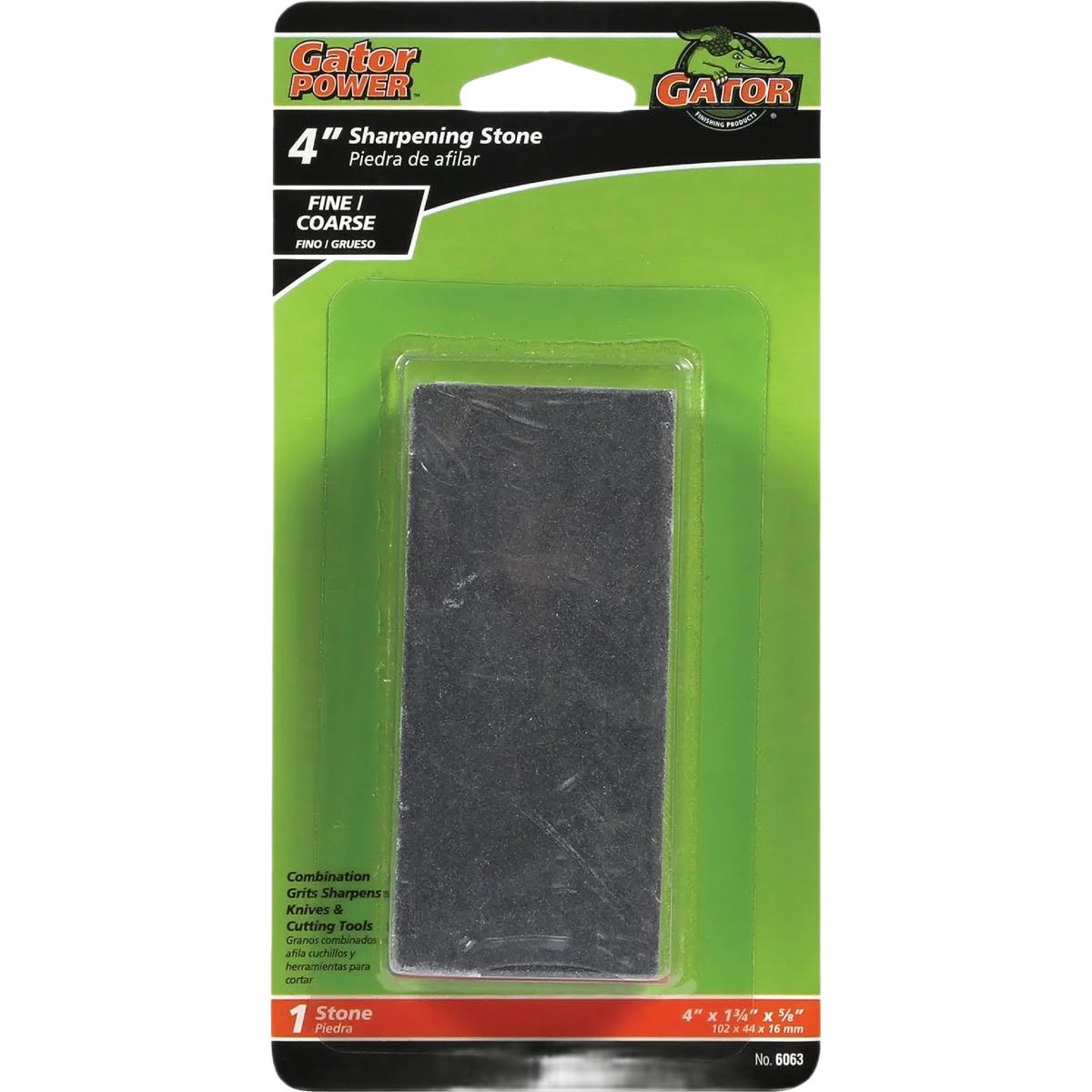 Reliable Gator 4 In. Combination Stone Enhanced