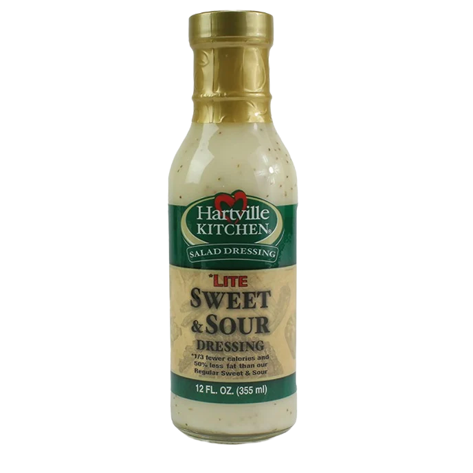 Sustainable Hartville Kitchen Lite Sweet Sour Dressing 12 oz. Convenient