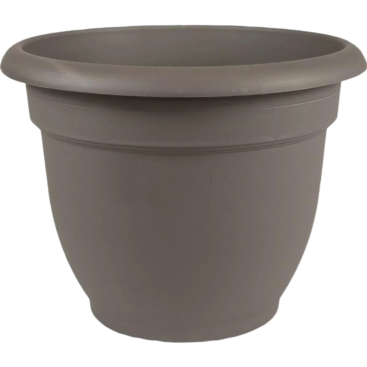 Sophisticated Bloem Ariana 8.8 H x 8 Dia. Plastic Self-Watering Charcoal Planter High-Performance