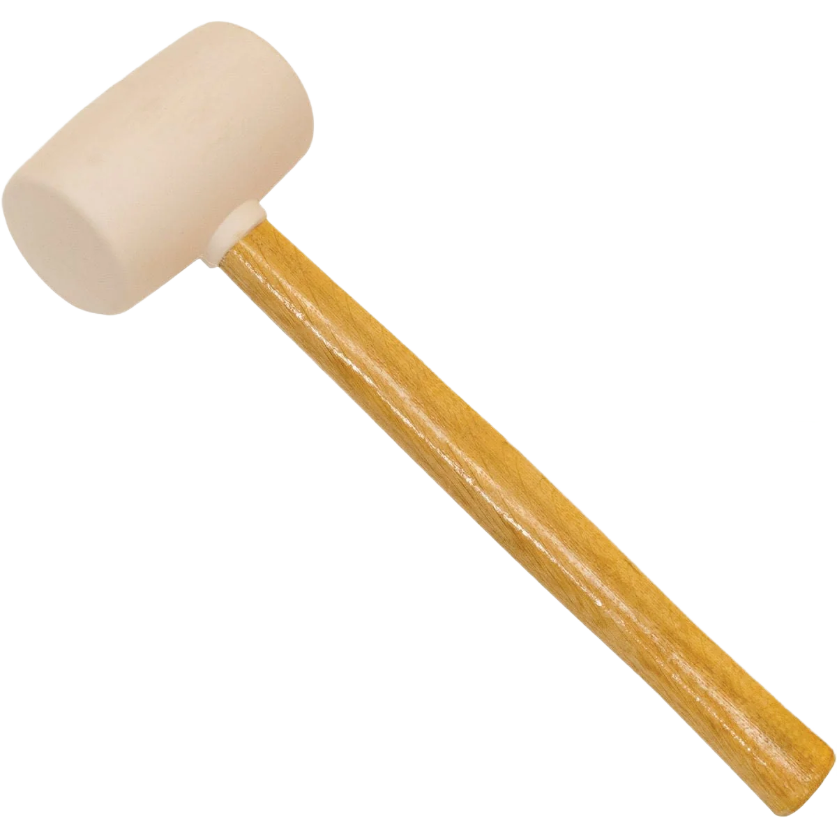 Solid Great Neck White Head Rubber Mallet Healthy