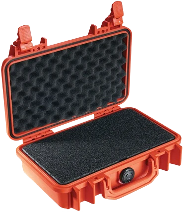 Stylish Pelican 12 x 8 x 4 1170 Orange Protector Case Comfortable