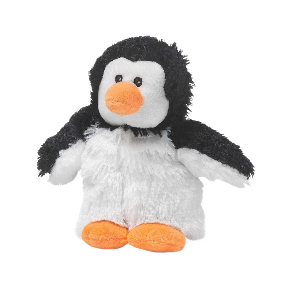 Organic Warmies Junior 9 In. Microwavable Plush Penguin Clean