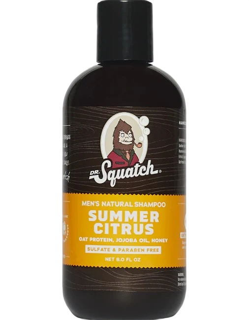 First-Class Dr. Squatch Summer Citrus Shampoo 8 oz. Verified