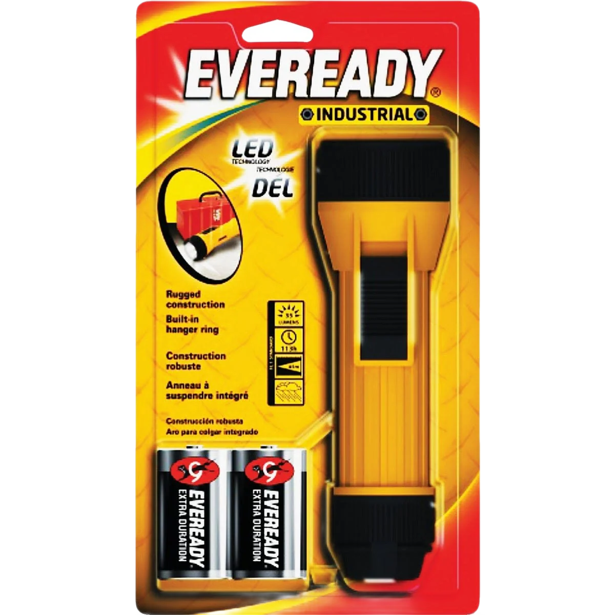 Carefully Designed Eveready Industrial Contractor Flashlight Exceptional