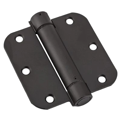 Specialty National Hardware 3-1 2 Oil Rubbed Bronze 5 8 Radius Spring Door Hinge Consistent
