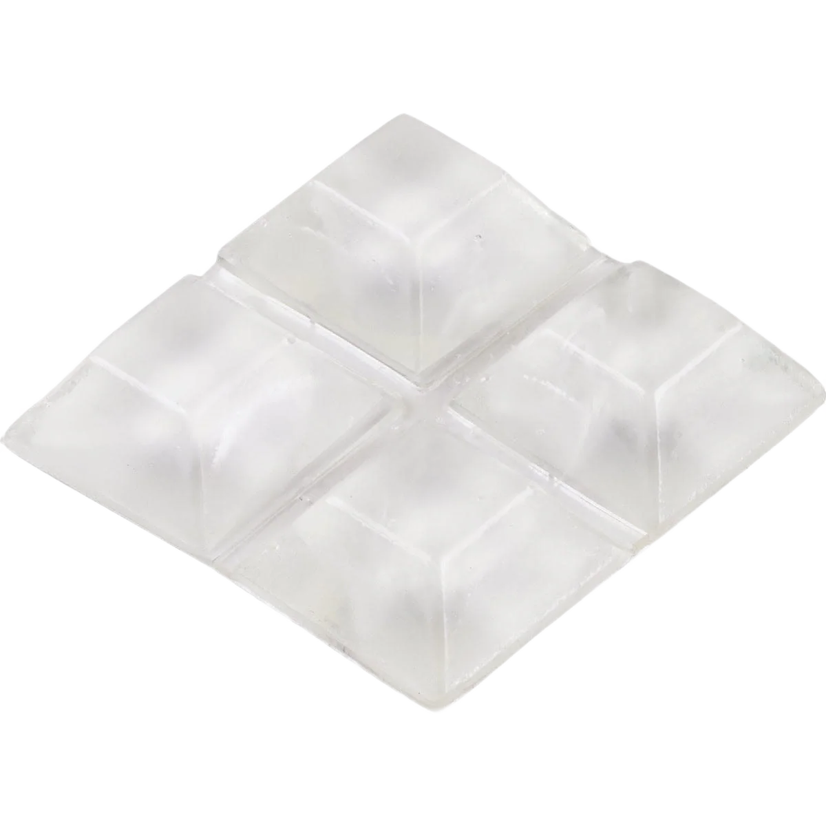 Unique Do it 1 2 In. Square Brown Self-Adhesive Bumpers 9-Count Original Design