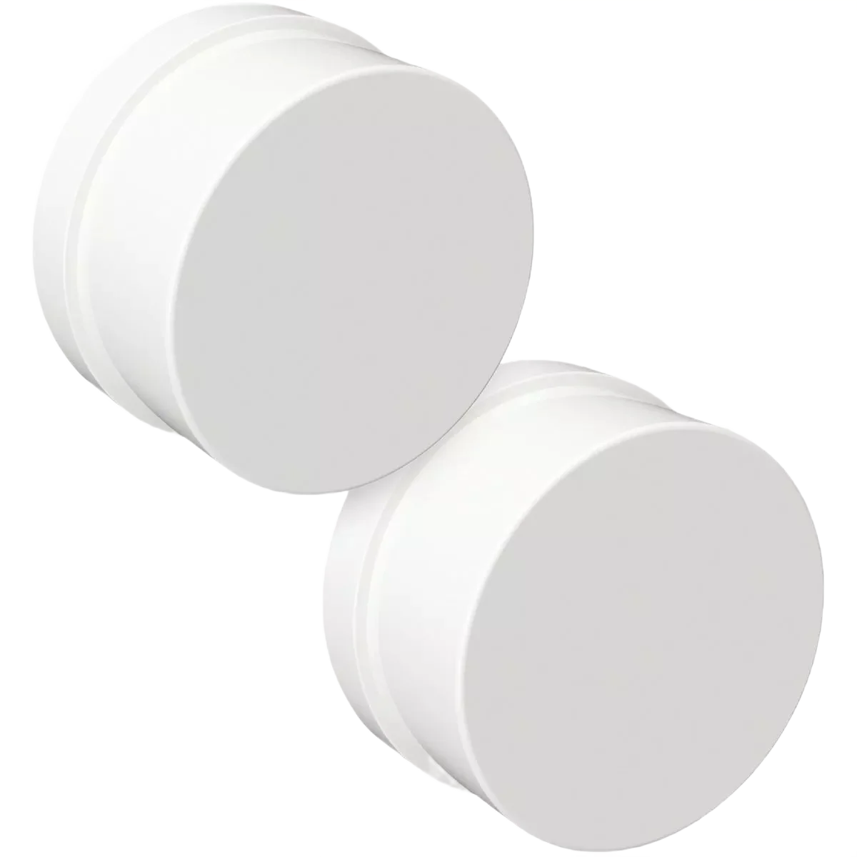 Fine Westek Orbis White Plug-In Neon Night Light 2-Pack Breathable