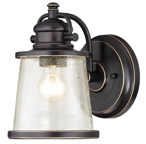 Optimized Westinghouse Amber Bronze Emma Jane One-Light Outdoor Wall Lantern Eco-Friendly
