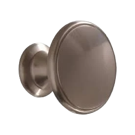 Genuine Hillman Satin Nickel Decorative Knob 1-3 4 in. Classic