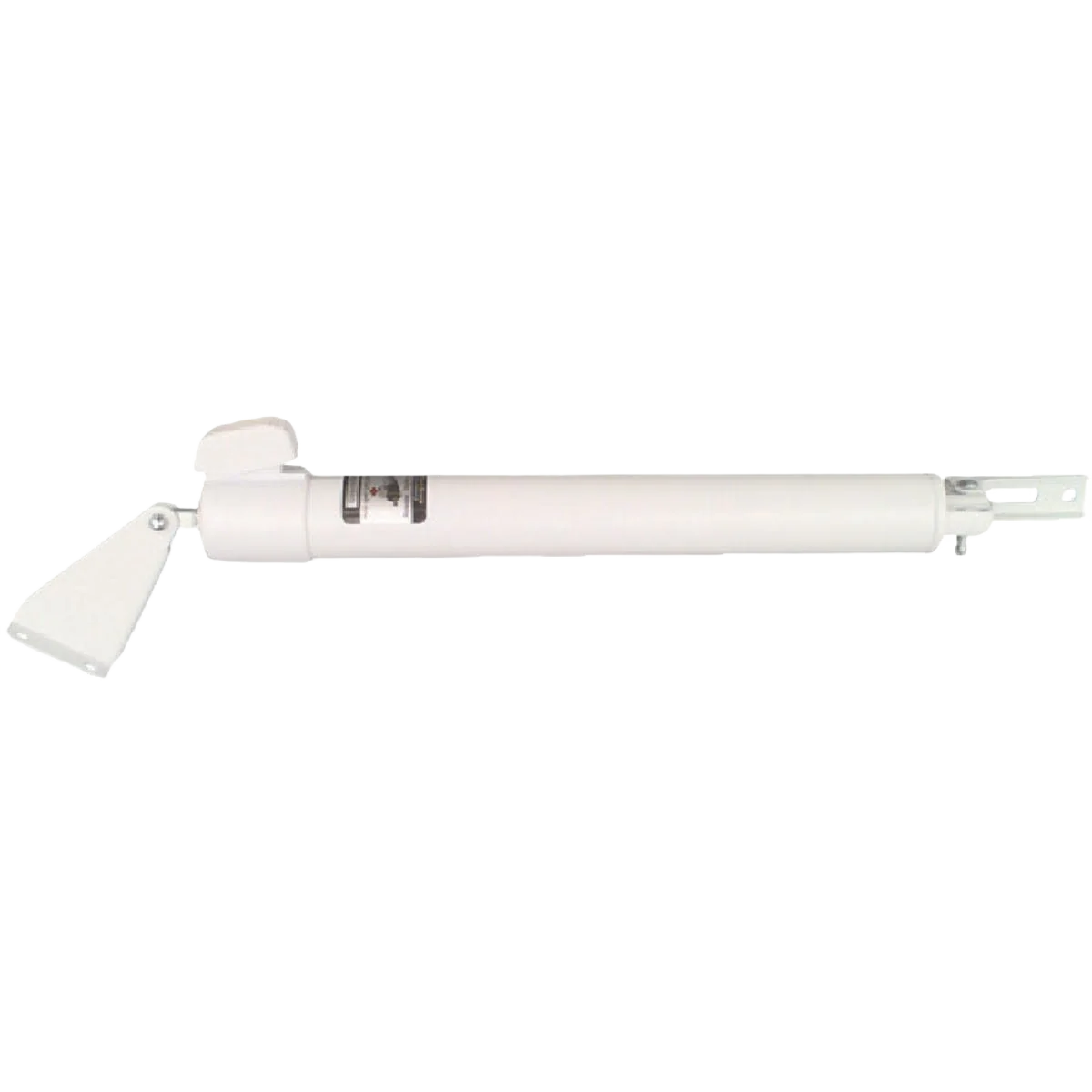 Certified National Hardware White Touch’N Hold Smooth Screen Door Closer Proven