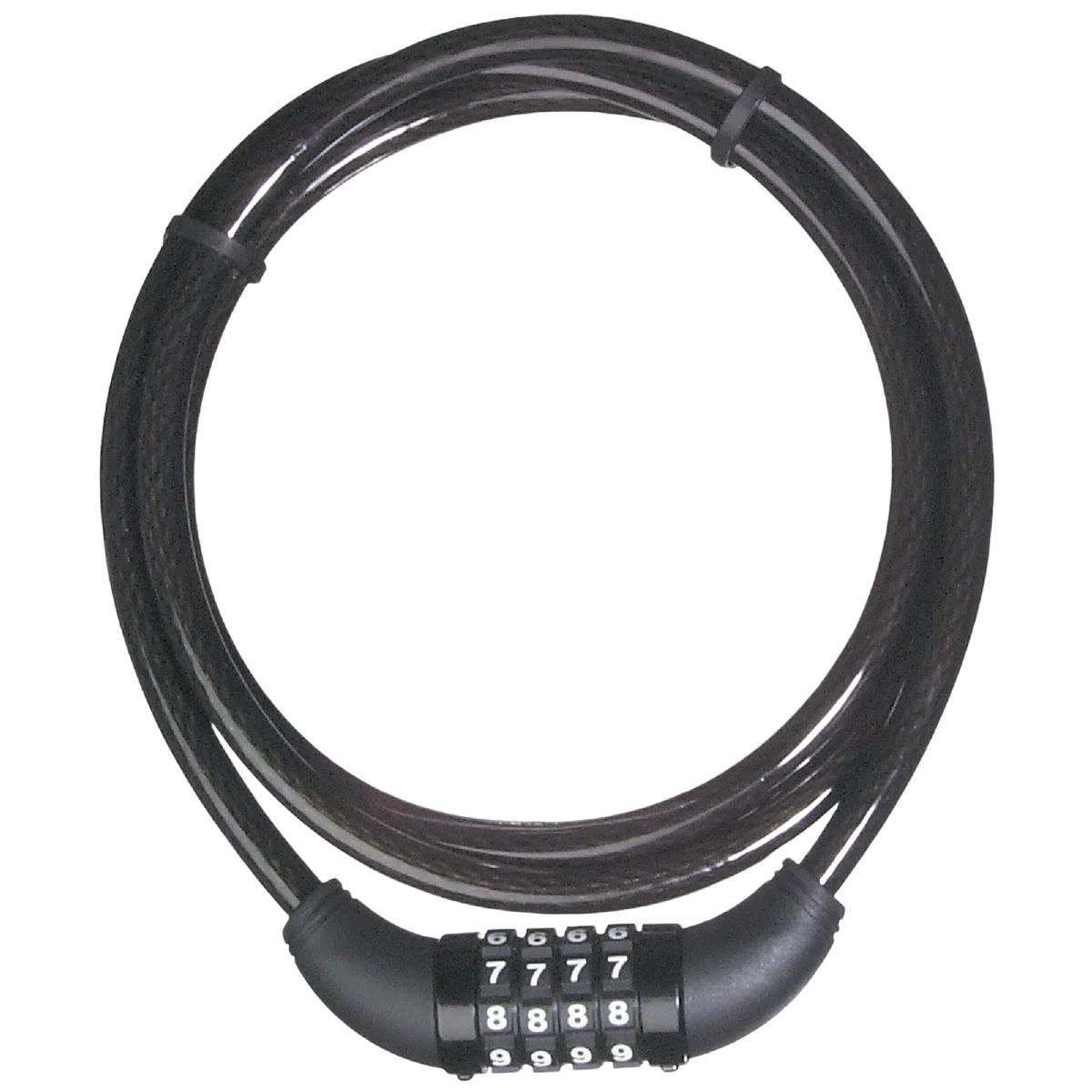 Solid Master Lock 5 Ft. x 3 8 Resettable Combination Bicycle Lock Efficient