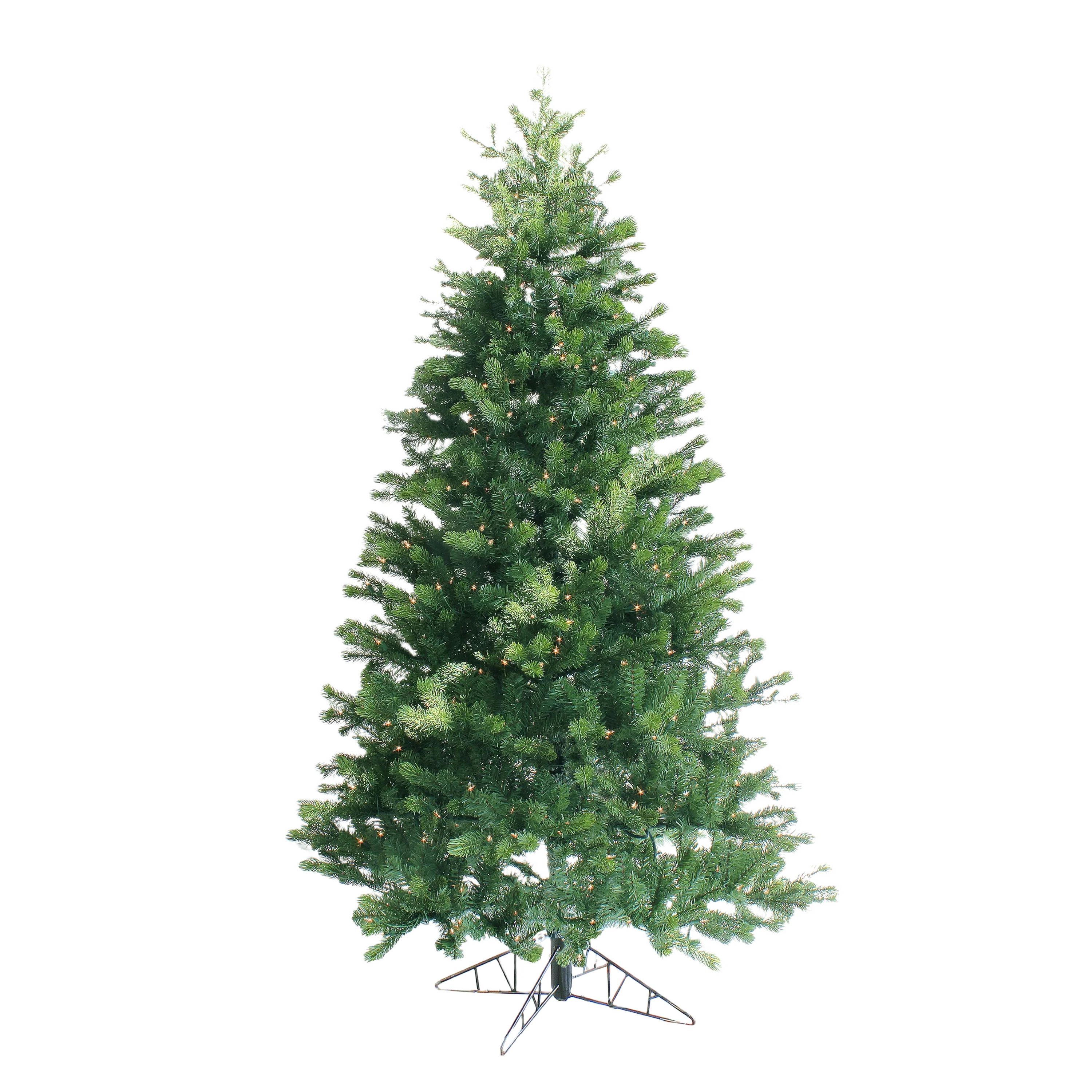 Trendy nVision Rocky Mountain Pine Clear SmartLit Incandescent Christmas Tree 6.5 ft. Safe