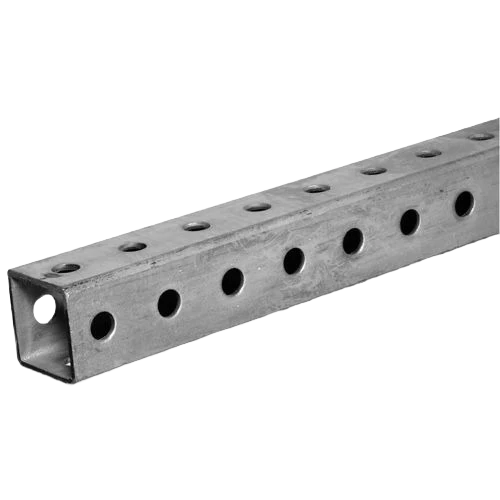 High-End Hillman Zinc-Plated Steel Perforated Tube 1 x 3 ft. World-Class