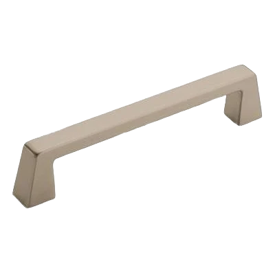 Fine Crafted Amerock Blackrock 5-1 16 Center-to-Center Satin Nickel Cabinet Pull Green