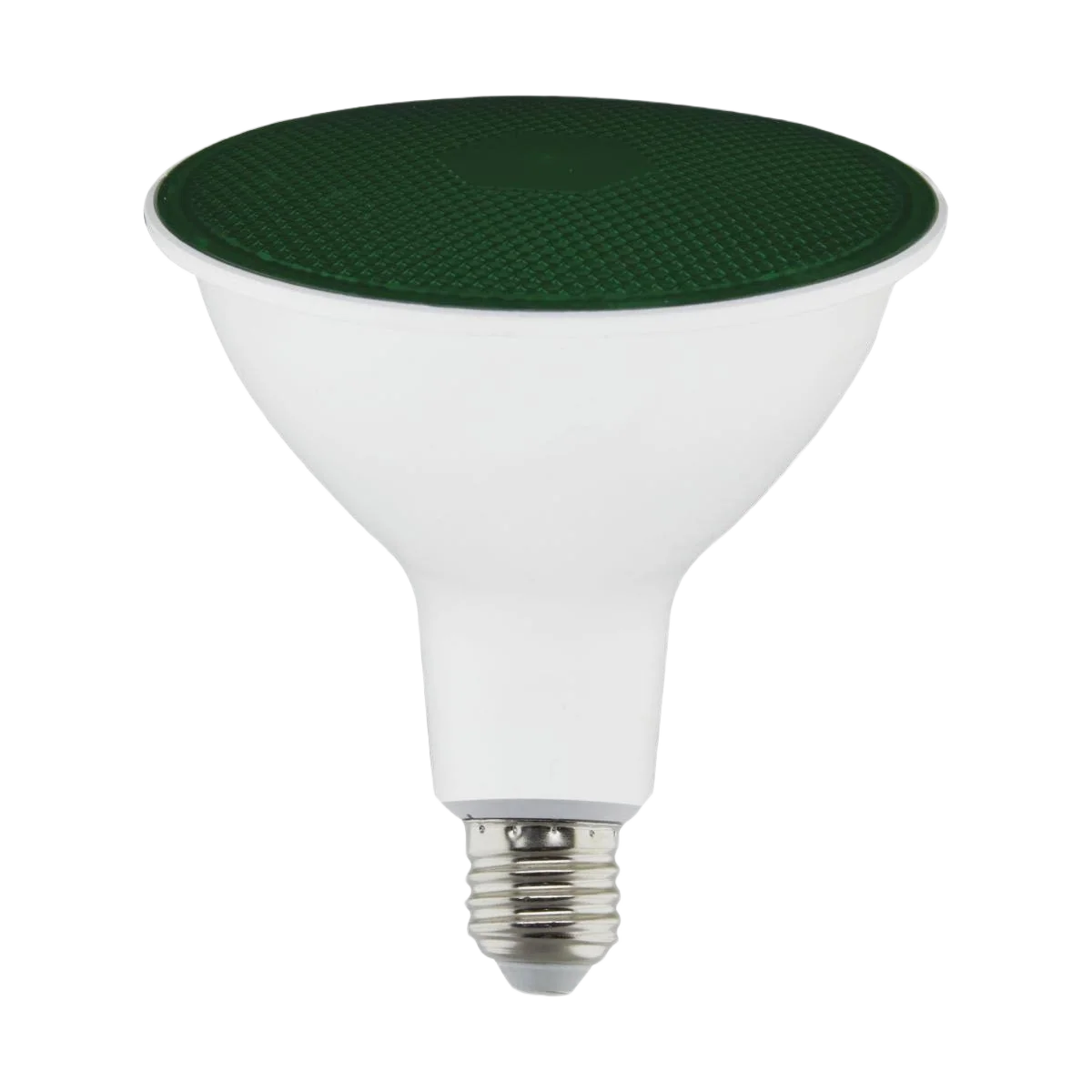 Effective Satco 11.5 Watt PAR38 LED Green Flood Light Smooth