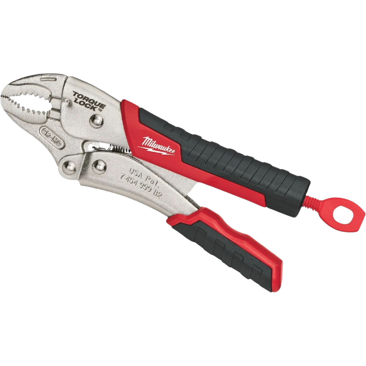 Genuine Milwaukee TORQUE LOCK™ 7 Curved Jaw Locking Pliers w Grip First-Class