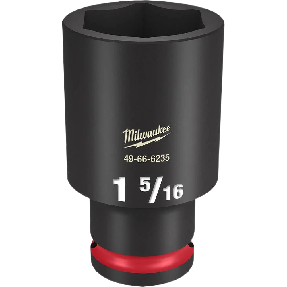 Reliable Milwaukee SHOCKWAVE™ Impact Duty™ 1 2 Drive 1-5 16 Deep 6 Point Socket World-Class