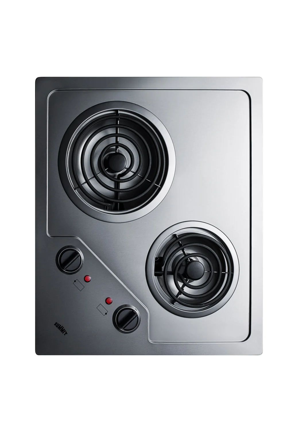 Professional 21 Wide 230V 2-Burner Coil Cooktop Organic